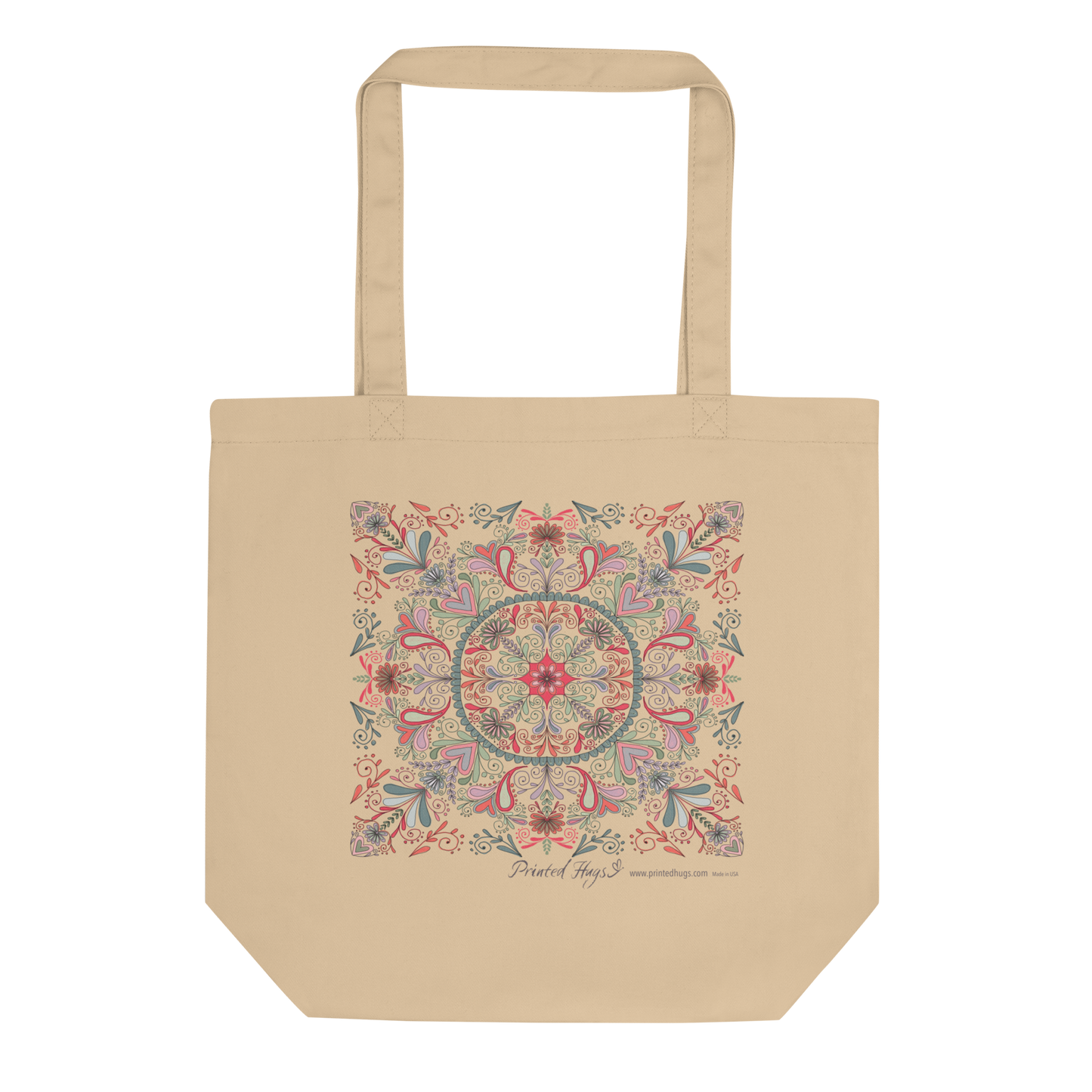 Spring Mandala Tote Bag