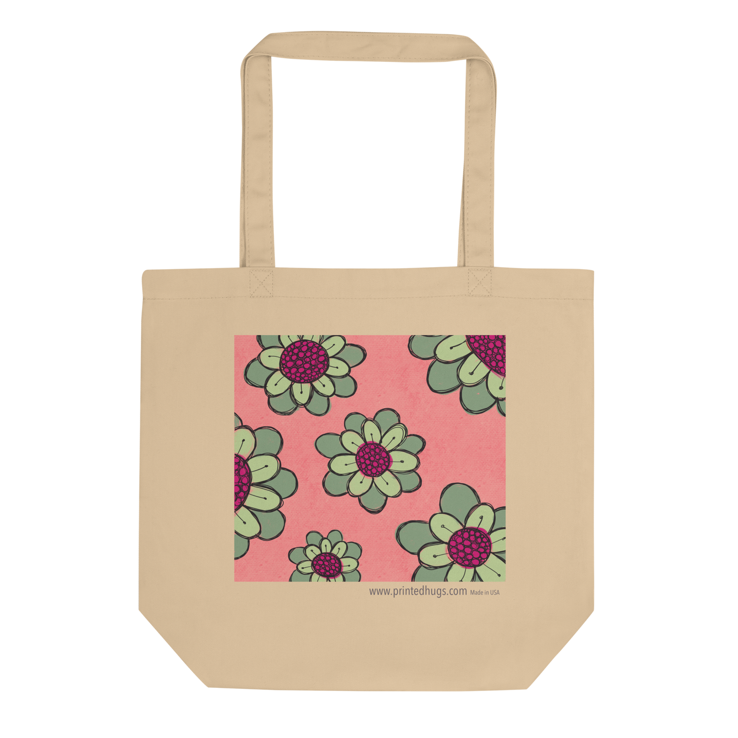 Dahlia Bloom Eco Tote Bag